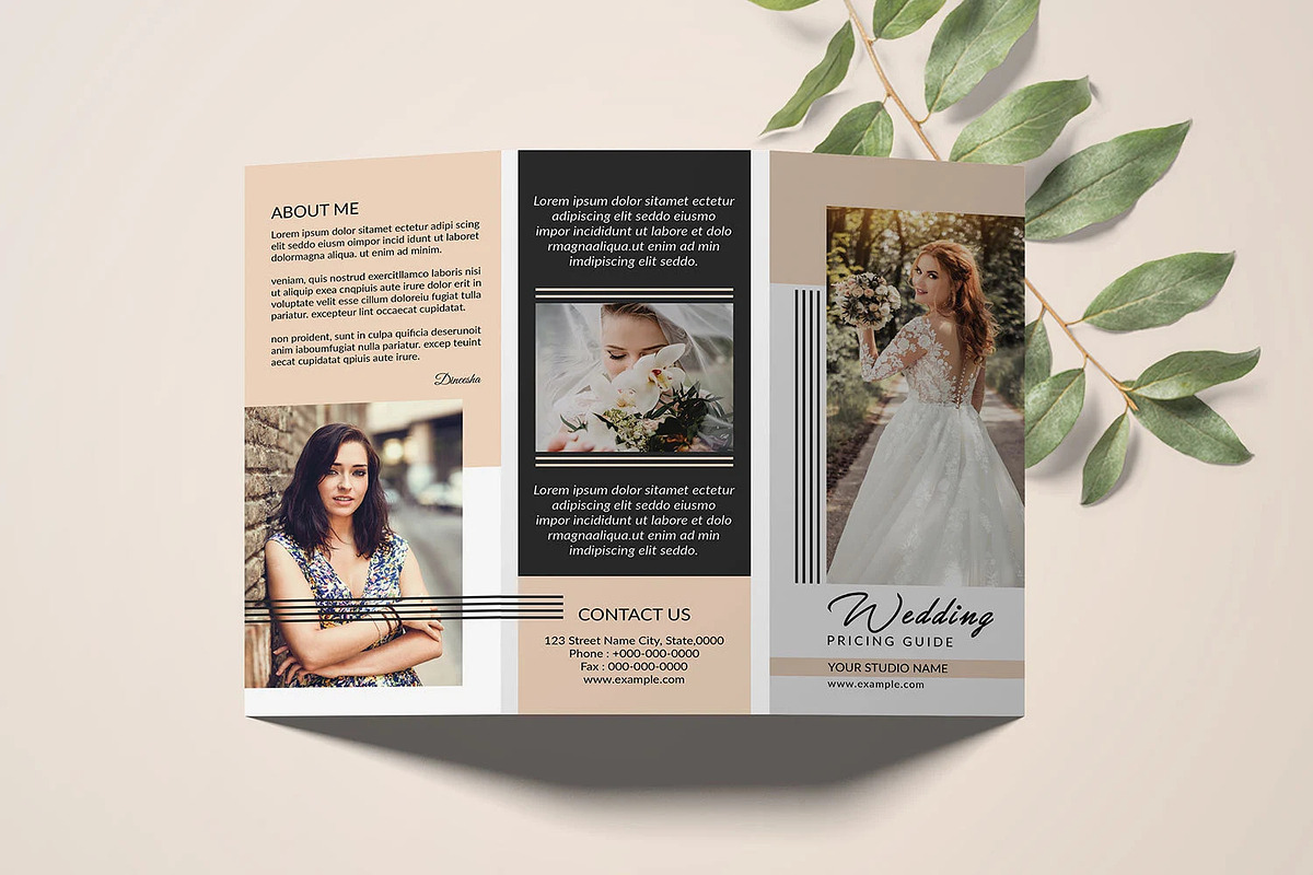 Photography Trifold Brochure, a Brochure Template by Template Shop (Photo 3 of 4)