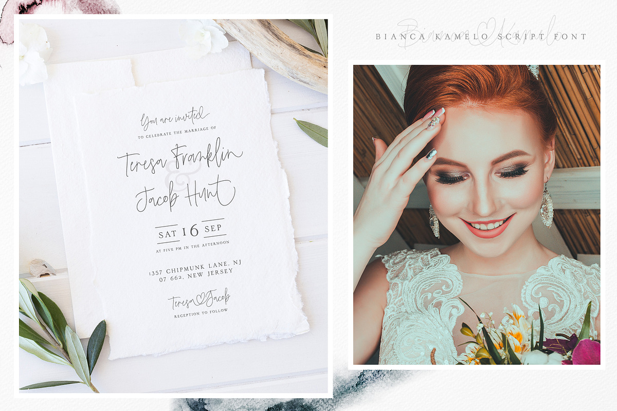 Bianca Kamelo Font preview 5
