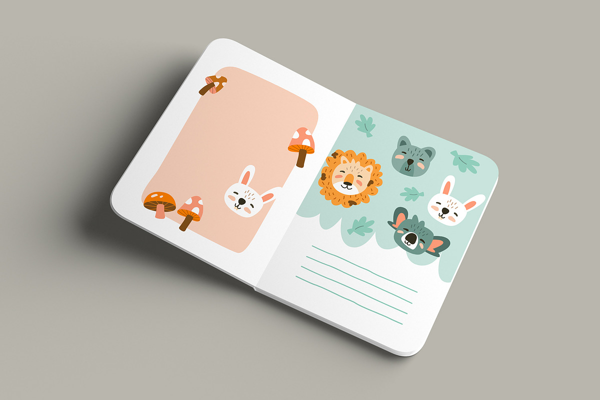 Children's Book Mockups, a Print Template by artimasa (Photo 7 of 8)