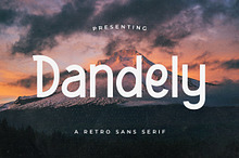 Dandely - Retro Sans Serif