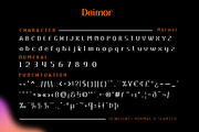 Daimor, a Sans Serif Font by twinstd (Thumbnail 11 of 14)