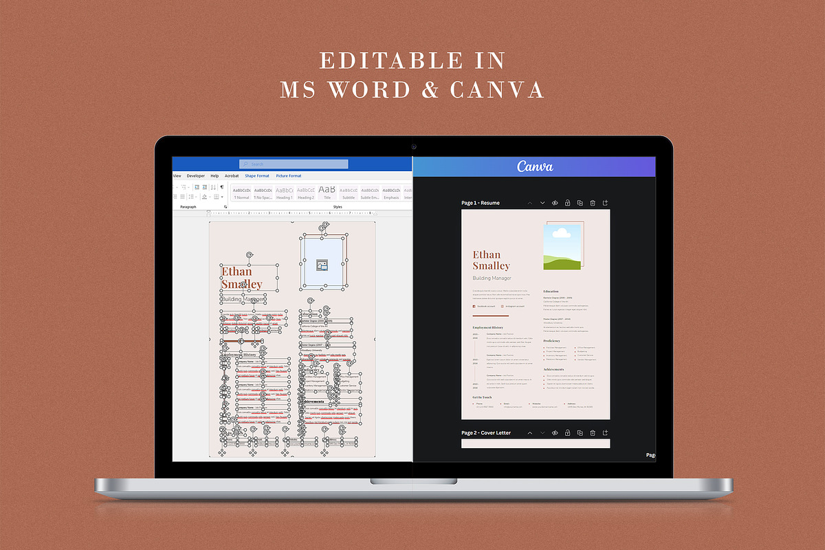 Modern Resume Template CV, a Resume Template by Theme Weavers (Photo 5 of 5)