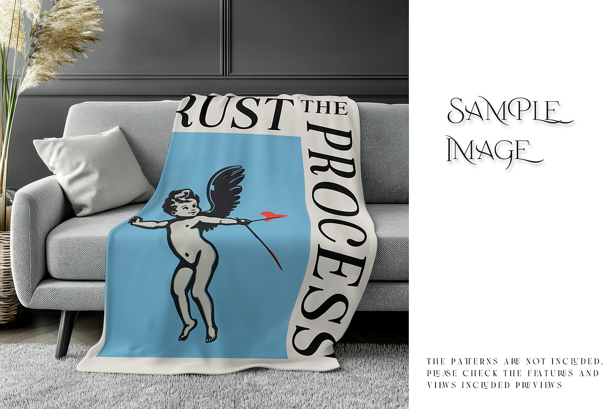 Throw Blanket Mockups, a Household Mockup by mock-ups (Photo 13 of 14)
