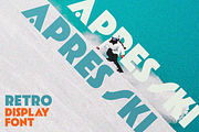 Apres Ski - Bold Retro Display Font, a Sans Serif Font by Surplus Type Co (Thumbnail 1 of 10)