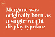 Mergane - Display Typeface, a Serif Font by Morisco (Thumbnail 3 of 7)