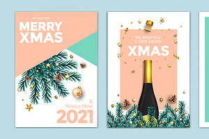 Christmas And Happy New Year Cards