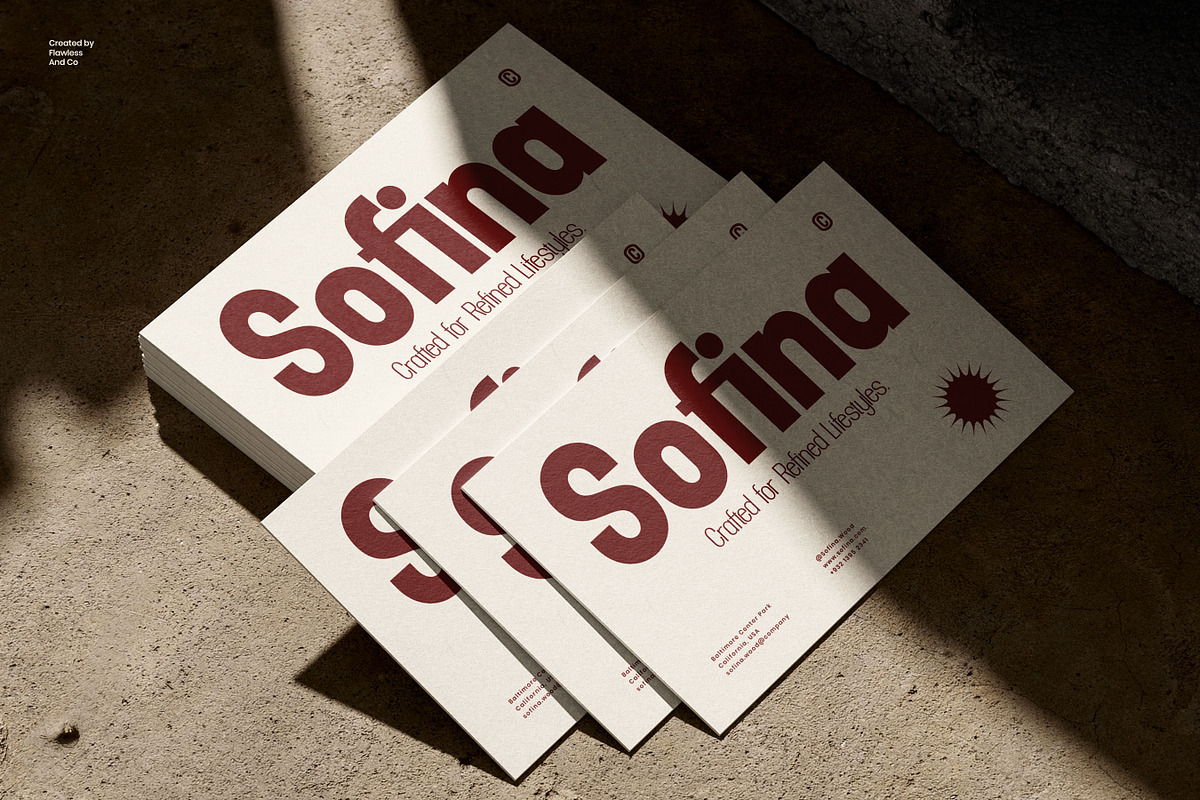 Sofina - Modern Sans Serif Font, a Sans Serif Font by Flawless And Co (Photo 3 of 10)