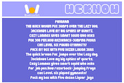 Soft Spoken font, a Font by weknow (Thumbnail 6 of 8)