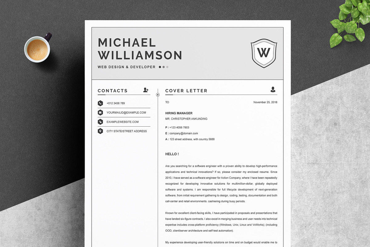 Resume Resume | Clean & Professional, a Resume Template by ResumeInventor