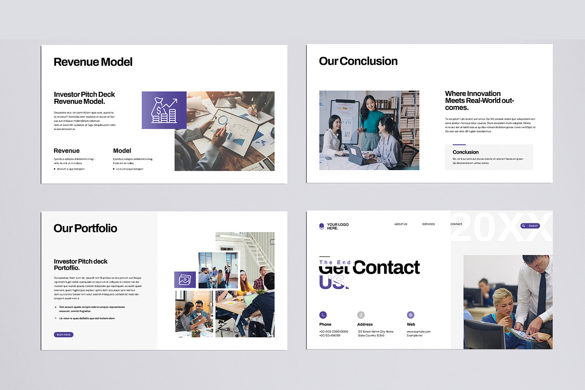Investor Pitch Deck Presentation, a Presentation Template by MightyDesign (Photo 5 of 8)
