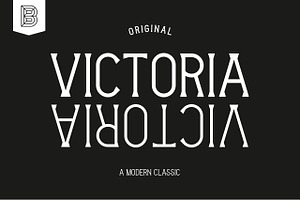 Victoria Typeface