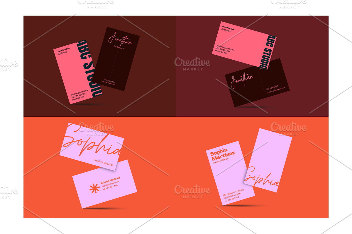 74 Business Card Canva Templates, a Branding & Logo Template by Nimart (Photo 15 of 18)