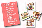 Happy Easter Animals Sublimation, a Seasonal Illustration by Craft Nest (Thumbnail 2 of 5)