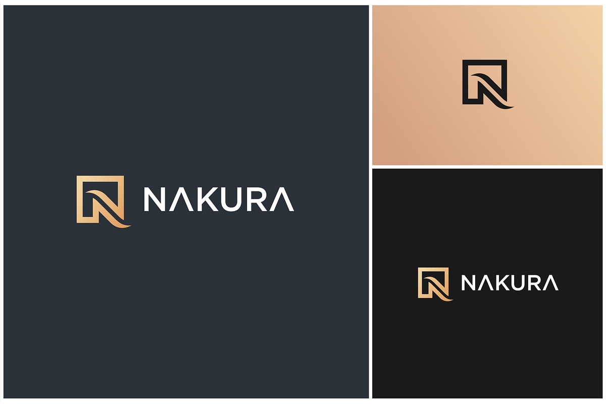 Letter N Luxury Square Logo, a Branding & Logo Template by ika trisiana (Photo 2 of 2)