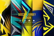 soccer jersey design for sublimation, a Sport Illustration by samsulpassive (Thumbnail 1 of 4)