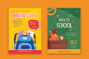 Back to School Flyer, a Templates & Theme by studiogstock (Thumbnail 1 of 2)