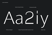 Luvian; Elegant Font Family, a Sans Serif Font by Eko Bimantara (Thumbnail 4 of 12)