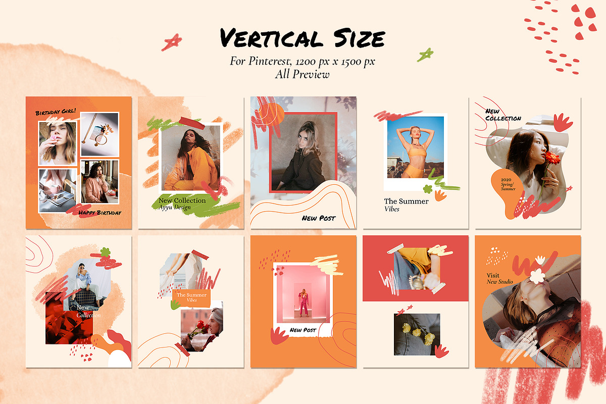 Ayyu-Social Media Brand Templates, a Social Media Template by Invasi Studio (Photo 5 of 13)