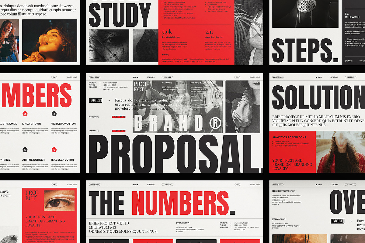 Brand Proposal Presentation Template, a Presentation Template by ArtisanaAura (Photo 4 of 12)