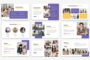 Education Powerpoint-Slide Template