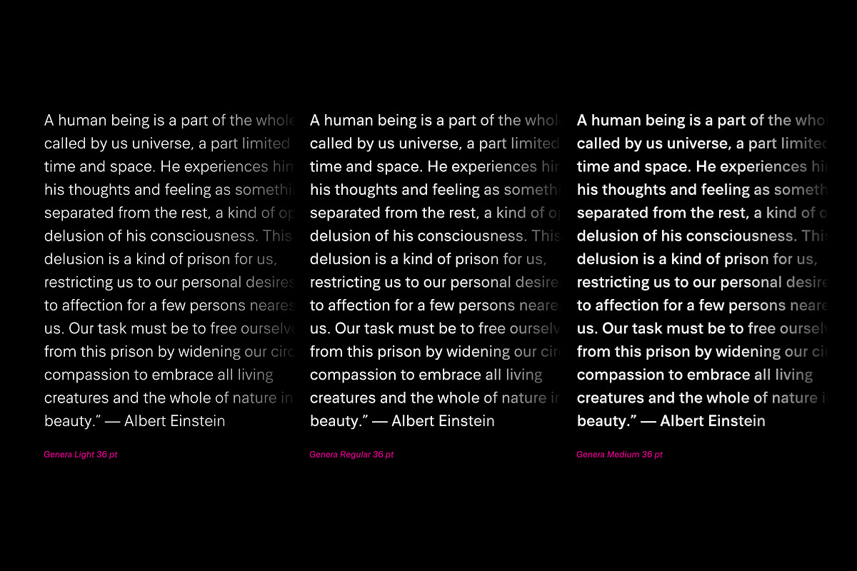 Genera Grotesk | Workhorse Typeface, a Sans Serif Font by Wahyu & Sani Co. (Photo 8 of 14)