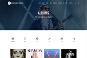 Music Band Musician WordPress Theme, a WordPress Template by Visualmodo (Thumbnail 12 of 18)