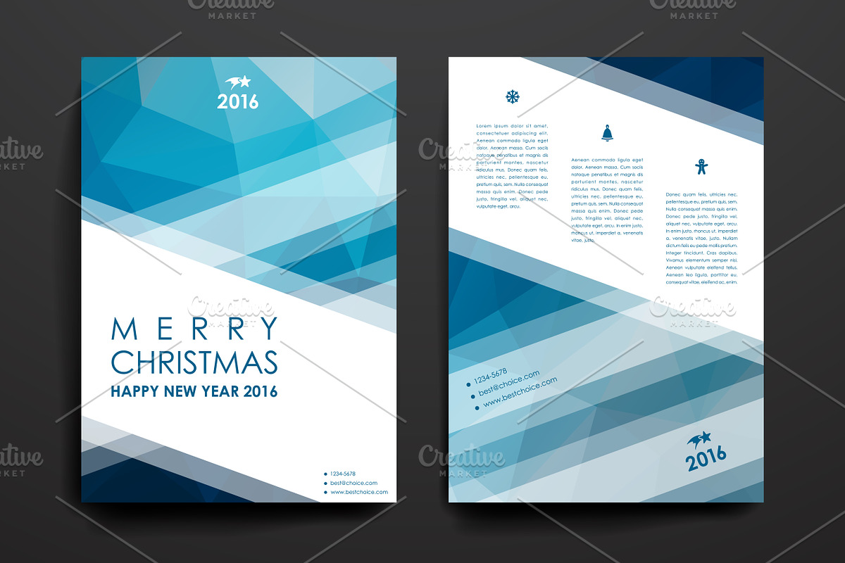 Merry Christmas Brochures, a Brochure Template by Palau (Photo 28 of 49)