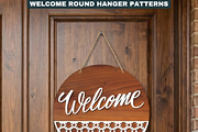 Round Door Hanger Welcome Sign Desig, a Graphic by AtacanDigital (Thumbnail 11 of 12)