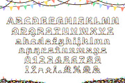 Christmas Garland Alphabet, a Graphic by Pro_Vector (Thumbnail 2 of 3)