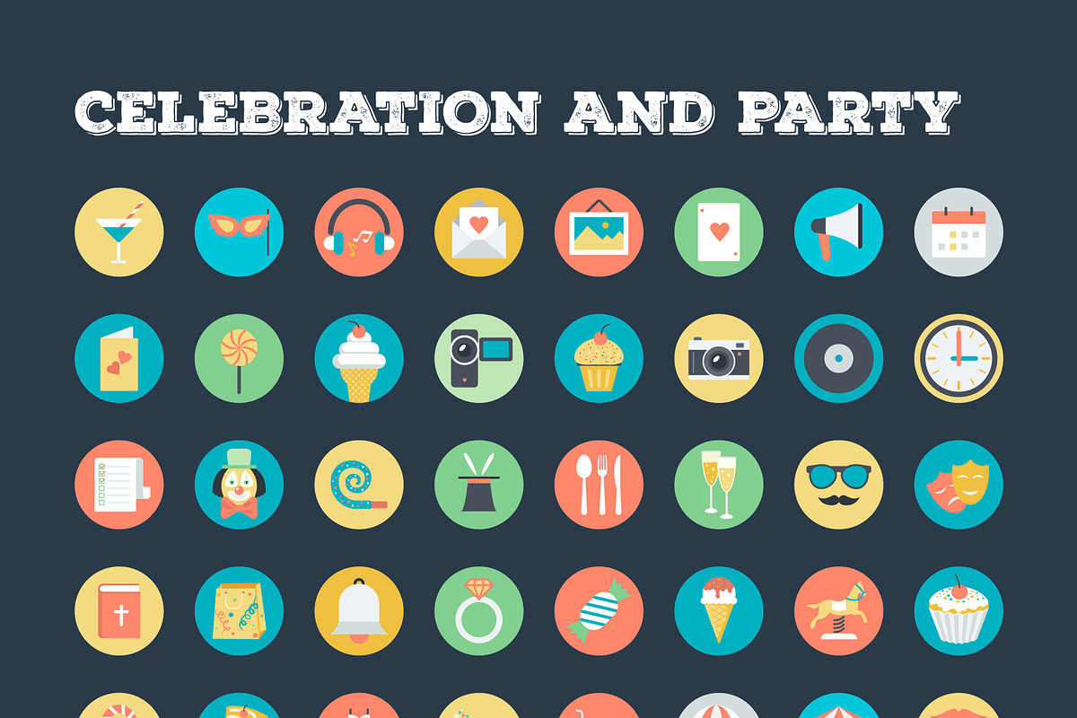 4059 Flat Rounded Vector Icons, a Duotone Icon by Vectors Market (Photo 5 of 21)