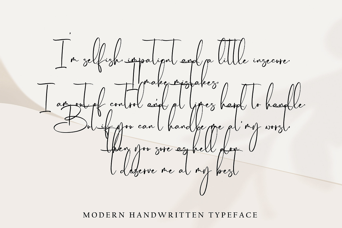 Hugo James, a Handwritten Font by HaKi Studio (Photo 3 of 5)