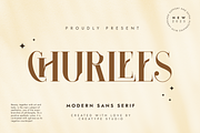 Churlees Modern Serif, a Serif Font by Creatype Studio (Thumbnail 1 of 9)