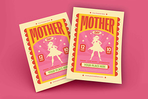 Mother Day Flyer, a Flyer Template by megarez