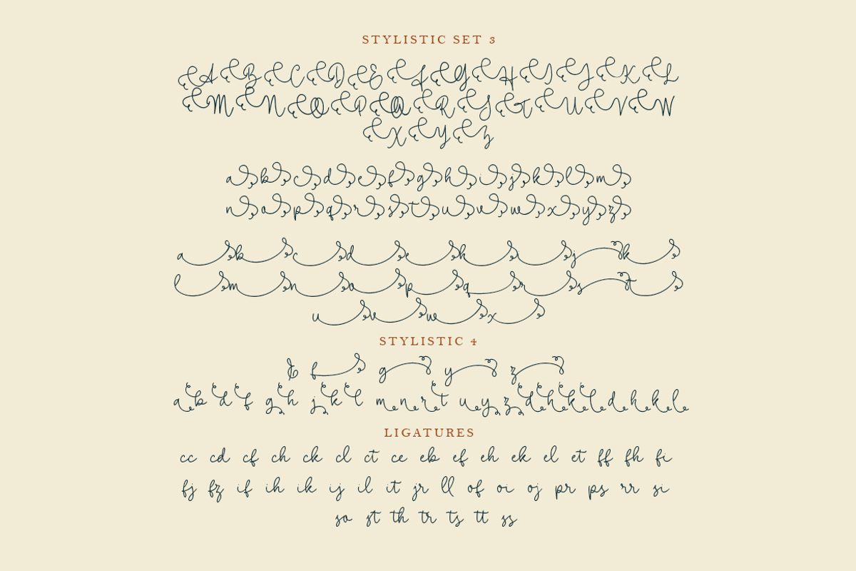 Shallylova | A Lovely Monoline Font, a Script Font by Colllab Studio (Photo 9 of 12)