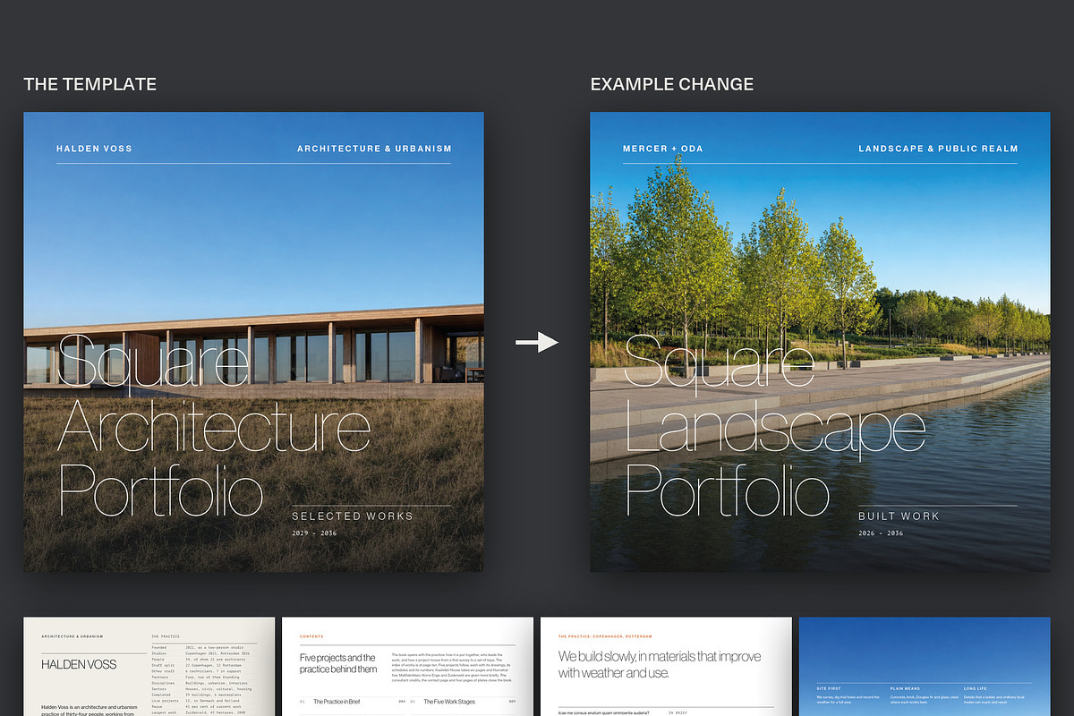 Square Architecture Portfolio, a Brochure Template by BrandPacks (Photo 12 of 12)