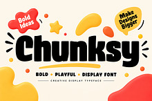 Chunksy: Display Font