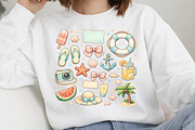 Summer Vibes Png, Coastal Coquette P, an Illustration by DreamArtGraphic (Thumbnail 2 of 4)