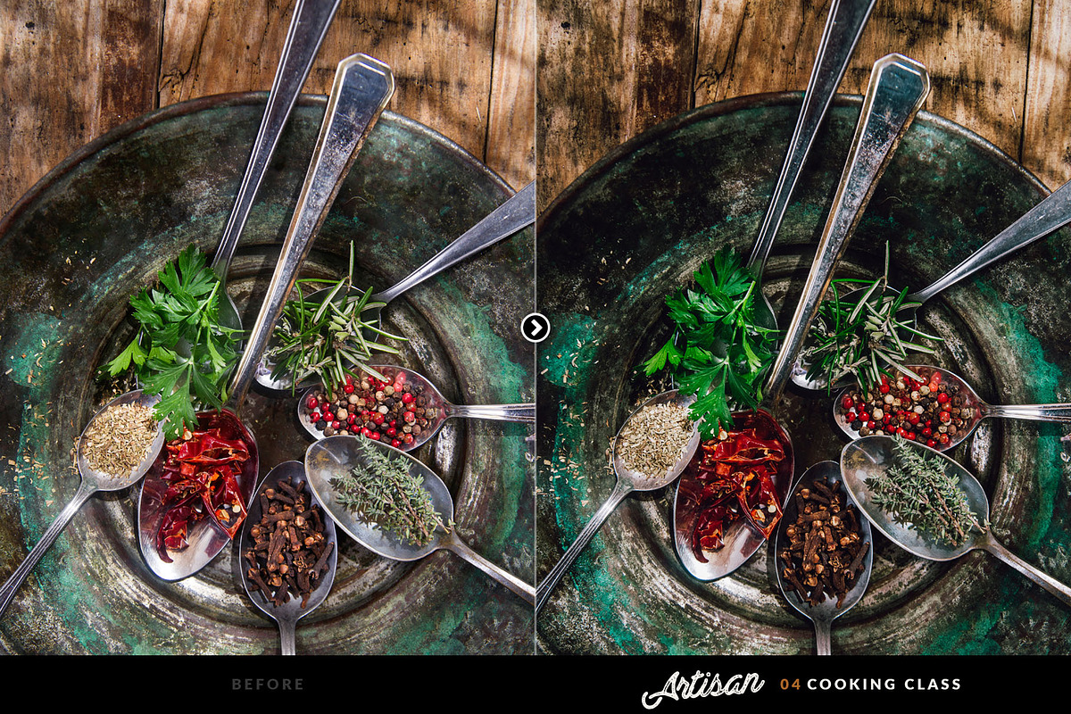 50 Food Presets Bundle, an Action Add-On by FilterAtelier (Photo 7 of 21)