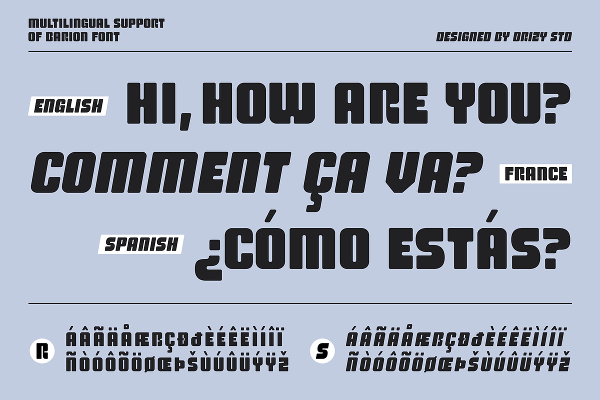 Barion – Bold Rounded Display Font, a Sans Serif Font by Drizy (Photo 6 of 10)