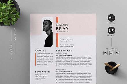 Resume/CV, a Resume Template by Reuix Studio