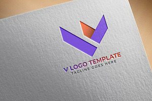 V Letter Call Center Logo Template, a Branding & Logo Template by arslantanoli