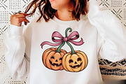 Pumpkin Cherries Halloween Png, a Graphic by Libby Wishes (Thumbnail 2 of 6)