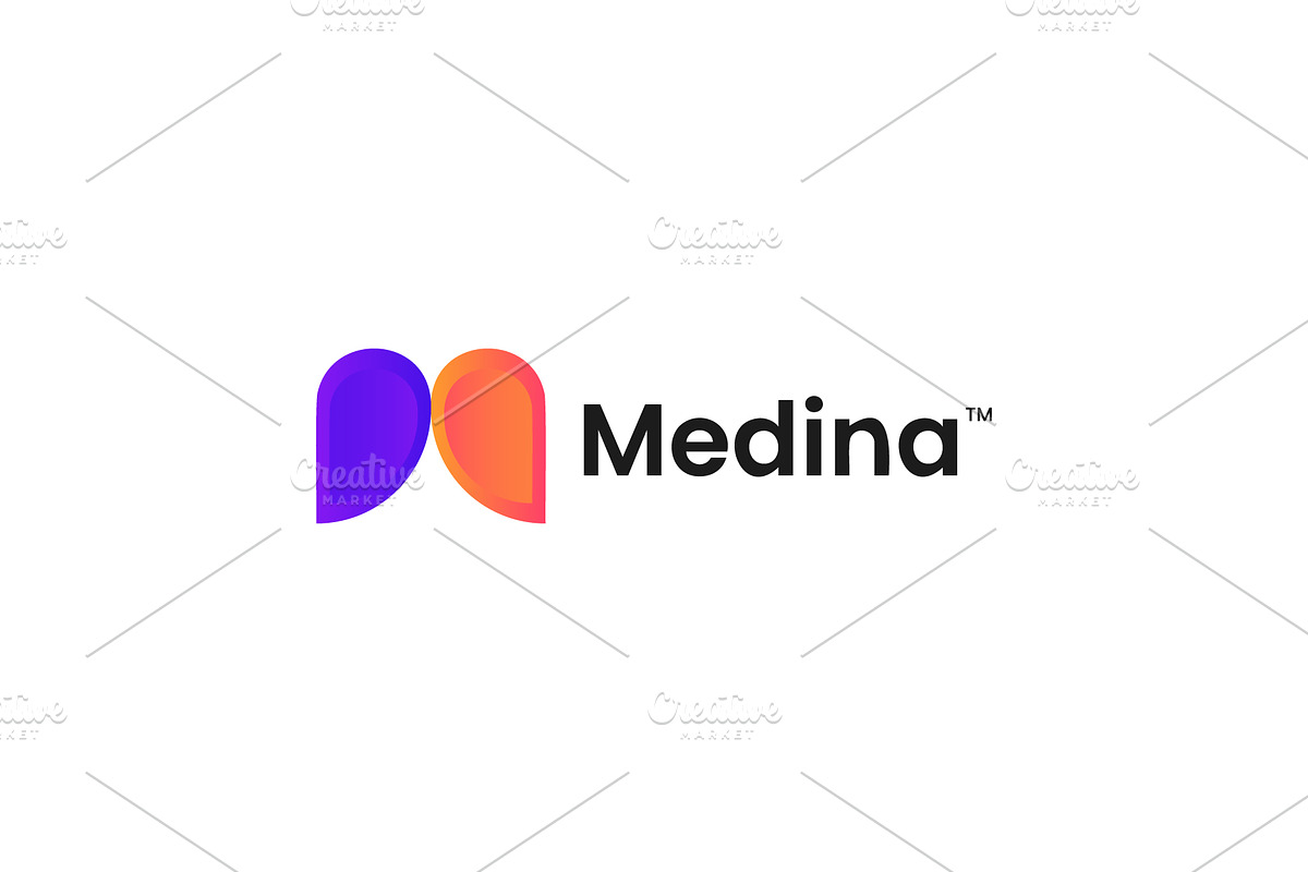 M letter modern logo design, a Branding & Logo Template by Logodesignpond (Photo 3 of 4)
