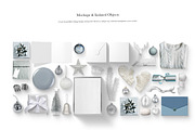 06_Blue and Silver Christmas Scene, a Books & Magazine Mockup by Kzara Visual Concepts (Thumbnail 2 of 7)
