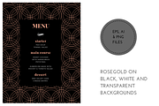 Art Deco Pattern Collection, a Pattern Graphic by Tishya Oedit (Thumbnail 3 of 5)