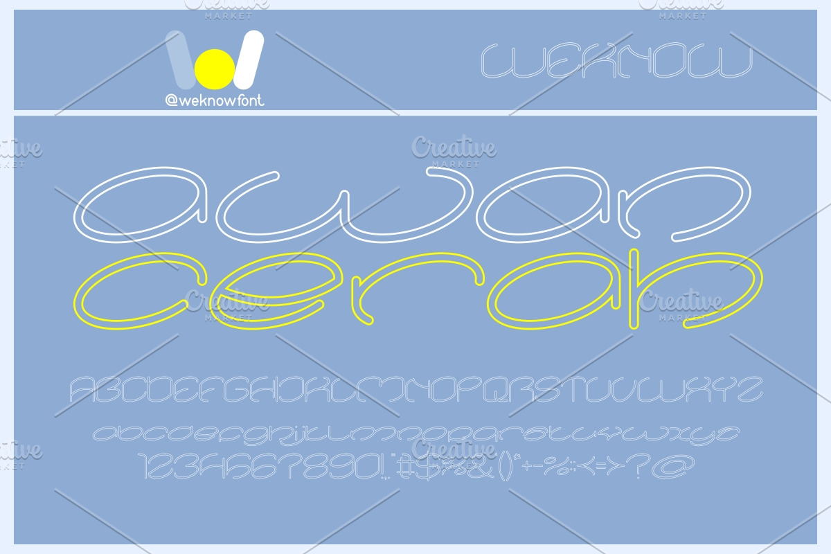 lanitta font, a Font by weknow (Photo 4 of 5)