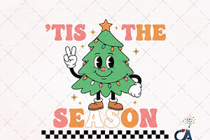 Tis The Season Christmas Tree PNG, an Illustration by Creative Art