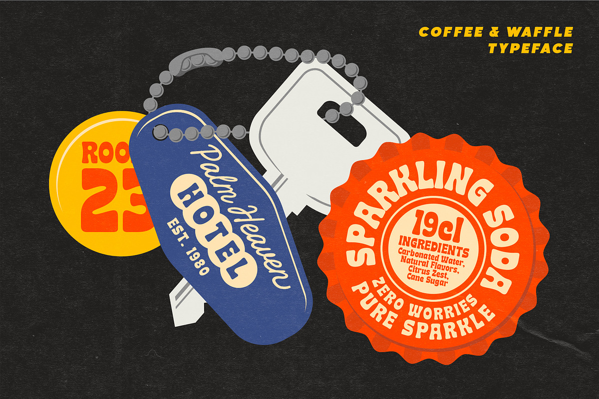 TNSC Coffee & Waffle - Font Duo!, a Sans Serif Font by The Native Saint Club (Photo 8 of 14)