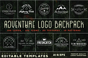Adventure Logo Backpack, a Branding & Logo Template by Jeremy Mura (Thumbnail 1 of 6)