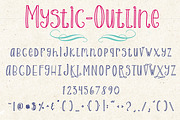 Mystic // Magical Font Family, a Handwritten Font by by Masselyn (Thumbnail 6 of 8)